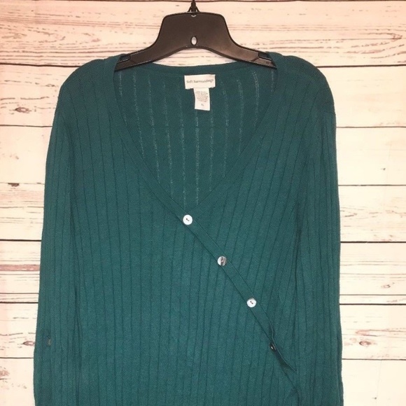 Soft Surroundings Tunic - Asymmetrical Hem Size TL - Picture 1 of 6